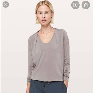 Lululemon Deep Stretch Long Sleeve Lunar Rock 4